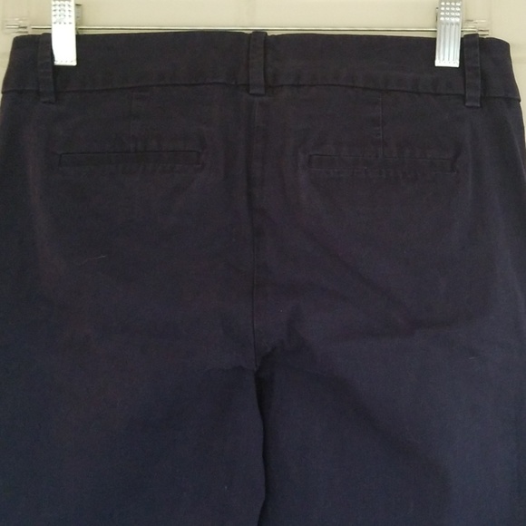 J. Crew Addison Navy Chino Work Pants Size 2S & 4S - Picture 4 of 4